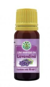 Ulei esential de lavandina 100% pur,  10ml - Herbavit