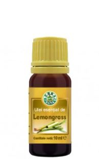 Ulei esential de lemongrass, 10ml  - Herbavit