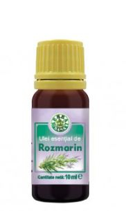 Ulei esential de rozmarin 100% pur, 10ml- Herbavit