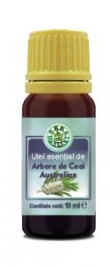 Ulei esential de tea tree 100% pur, 10ml - Herbavit