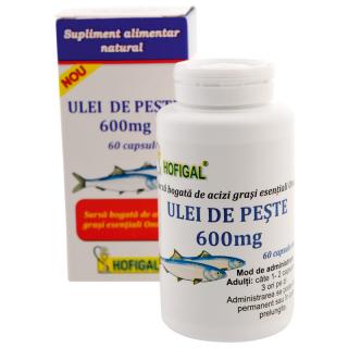 Ulei peste 600mg 60cps moi - Hofigal