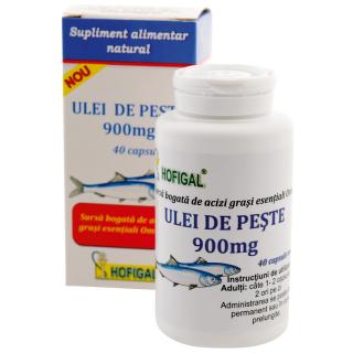 Ulei peste 900mg 40cps moi - Hofigal