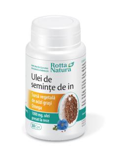 Ulei seminte in 1000mg 30cps - Rotta Natura