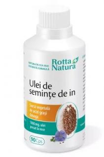 Ulei seminte in 1000mg 90cps - Rotta Natura