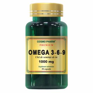 Ulei seminte in (omega 3-6-9) 30 cps - Cosmo Pharma