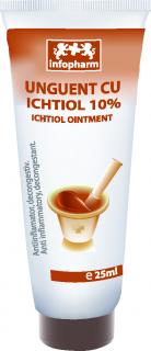 Unguent cu ichtiol 10% 25ml - Infofarm