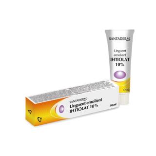 Unguent emolient ihtiolat 10% 30ml santaderm - Vitalia Pharma