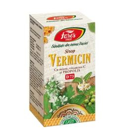 Vermicin sirop cu miere, vit.c  prop. 100ml - Fares