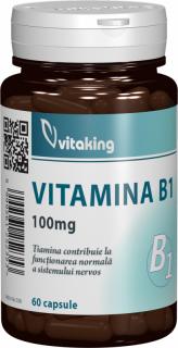 Vit b1 100mg 60cpr - Vitaking