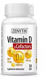 Vitamin dcofactors 1100mg 30cps - Zenyth Pharmaceuticals