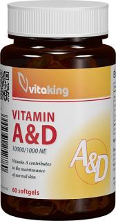 Vitamina ad 60cps - Vitaking