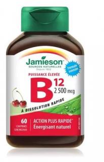 Vitamina b12 2500mcg 60cpr sublinguale - Jamieson
