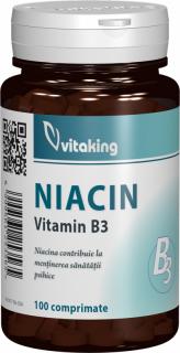 Vitamina b3 (niacina) 100mg 100cpr - Vitaking