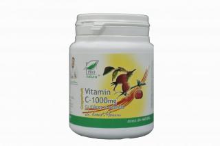 Vitamina c 1000mg macesacerola-grapefruit 100cpr - Medica