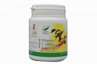 Vitamina c 1000mg macesacerola-portocala 100cpr - Medica