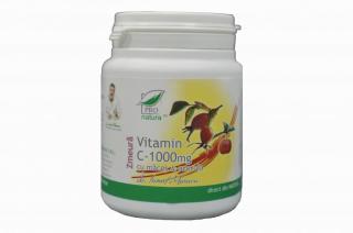 Vitamina c 1000mg macesacerola-zmeura 100cpr - Medica