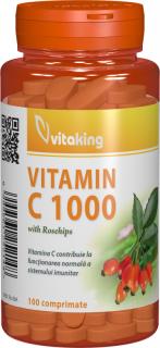 Vitamina c 1000mg macese 100cpr - Vitaking