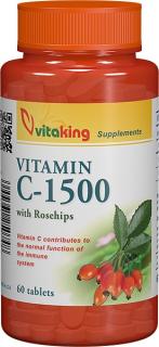Vitamina c 1500mg macese 60cpr - Vitaking
