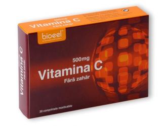 Vitamina c 500mg f.zahar 30cpr - Bioeel Manufacturing