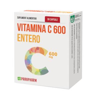 Vitamina c 600 entero 30cps - Quantum Pharm