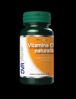 Vitamina d naturala 60cps - Dvr Pharm