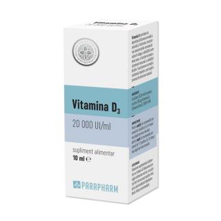 Vitamina d3 20000ui 10ml - Quantum Pharm