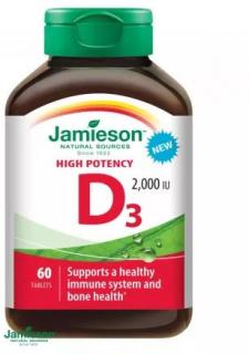 Vitamina d3 2000ui 60cpr - Jamieson