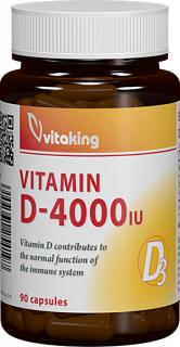 Vitamina d4000ui 90cps - Vitaking
