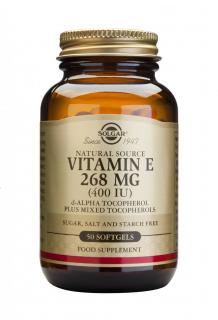 Vitamina e 268mg (400iu) 50cps moi - Solgar