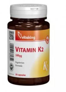 Vitamina k2 100mcg 30cps vegetale - Vitaking