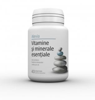 Vitamineminerale esentiale 40cpr - Alevia