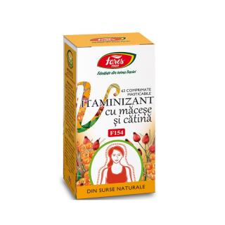 Vitaminizant cu macese si catina f154 63cpr - Fares