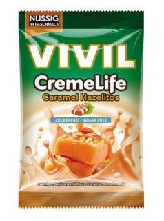 Vivil creme life caramel+alune fara zahar 90gr - Vivil