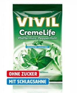 Vivil creme life menta fara zahar 90gr - Vivil