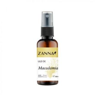 Zanna ulei de macadamia spray presat la rece 50ml - Smart Nutraceutical