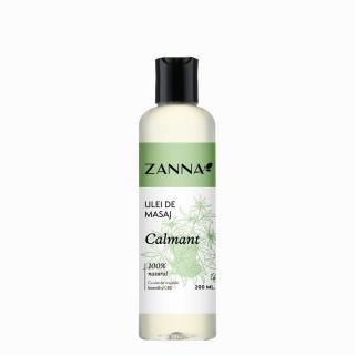 Zanna ulei masaj calmant 200ml - Smart Nutraceutical