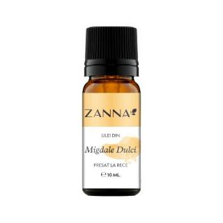 Zanna ulei migdale dulci presat la rece  10ml - Smart Nutraceutical