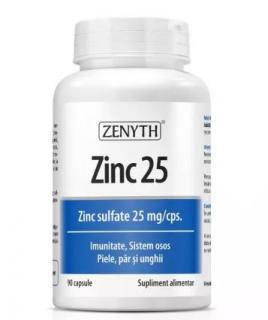 Zinc 25mg 90cps - Zenyth Pharmaceuticals