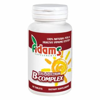 B complex 90 tablete Adams Supplements