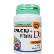 Calciu cu Vitamina D3 30cpr Cosmo Pharm