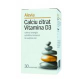 Calciu cu vitamina D3 Citrat 30cpr Alevia