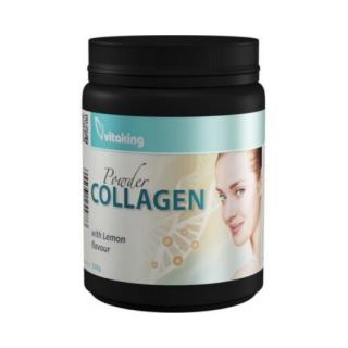 Colagen cu Vitamina C cu gust de Lamaie 330g Vitaking