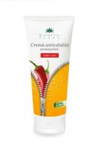 Crema Anticelulitica Termoactiva cu ardei iute 200ml Cosmetic Plant