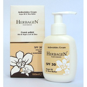 Crema Antirid Argan Unt De Shea spf 30 100ml Herbagen