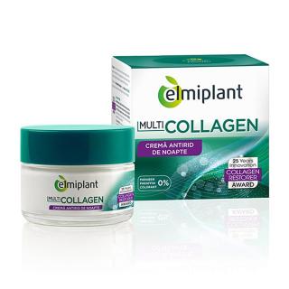 Crema Antirid de noapte Multi Collagen 50 ml Elmiplant