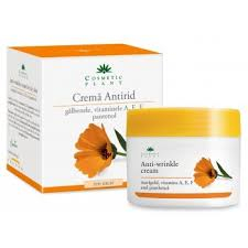 Crema Antirid Galbenele Pantenol 50ml Cosmetic Plant