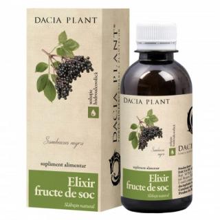 Elixir din fructe de soc pentru slabit 200ml Dacia Plant