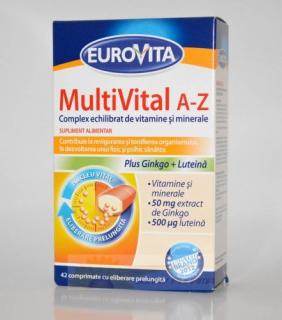 Eurovita Multivital A - Z 42cpr Europharm