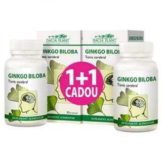 Ginkgobiloba 60cpr 1+1gratis Dacia Plant