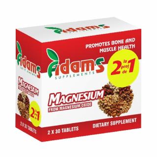 Magneziu 375mg 30cpr 1+1 GRATIS